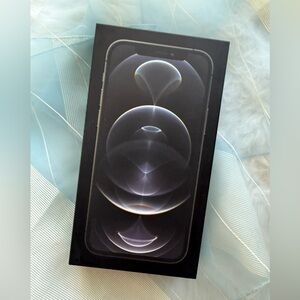 Empty iPhone 12 Pro box